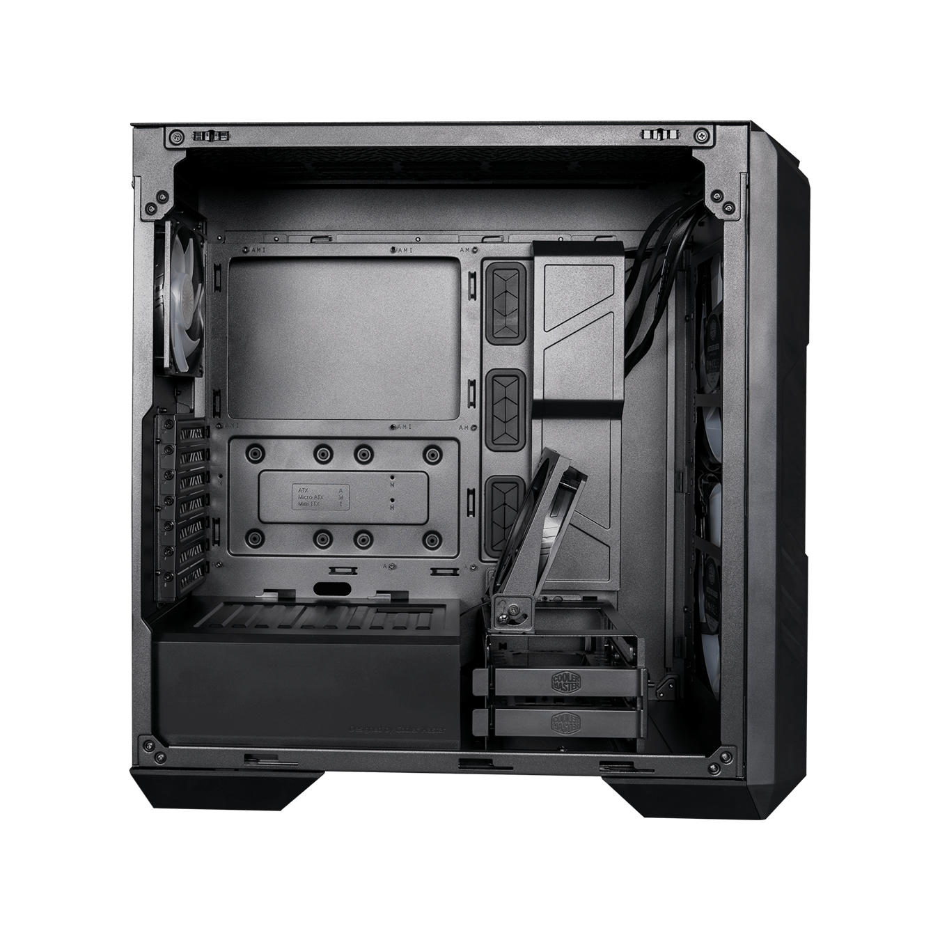 COOLER MASTER HAF 500 ARGB Mid Tower Black Gaming Case COOLER MASTER HAF 500 ARGB Mid Tower Black Gaming Case